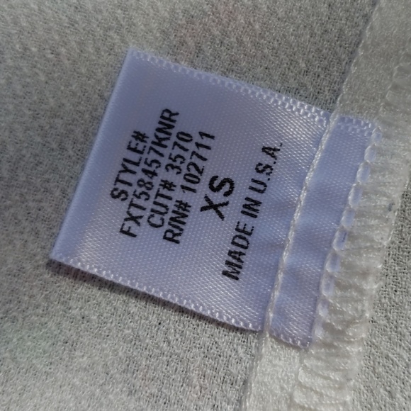 Harlowe & Graham White Professional Cardigan XS - Picture 8 of 8